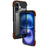 R-JUST For iPhone 16 Plus Bumper Case Aluminium Alloy+Redwood Frameless Phone Cover - 1