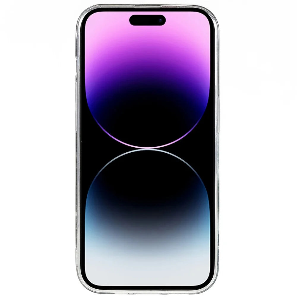 For iPhone 14 Pro Starry Sky Epoxy Mobile Phone Case Cover Soft TPU Shockproof Anti-Scratch Sparkle Cover - Black - 4