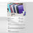 PU Wallet with Backside Badge Holder, Multi-Card Slots Anti-Demagnetization Storage Bag for Women - Black - 3