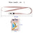 PU Wallet with Backside Badge Holder, Multi-Card Slots Anti-Demagnetization Storage Bag for Women - Black - 4