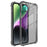IMAK For iPhone 14 Soft TPU Phone Back Cover Shockproof Four Corners Airbag Case - Transparent Black - 1