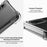 IMAK For iPhone 14 Soft TPU Phone Back Cover Shockproof Four Corners Airbag Case - Transparent Black - 4