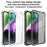 IMAK For iPhone 14 Soft TPU Phone Back Cover Shockproof Four Corners Airbag Case - Transparent Black - 6