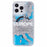 YOUNGKIT For iPhone 16 Pro Max Case Compatible with MagSafe IMD Map Pattern Quicksand PC+TPU Phone Cover - Europe - 3