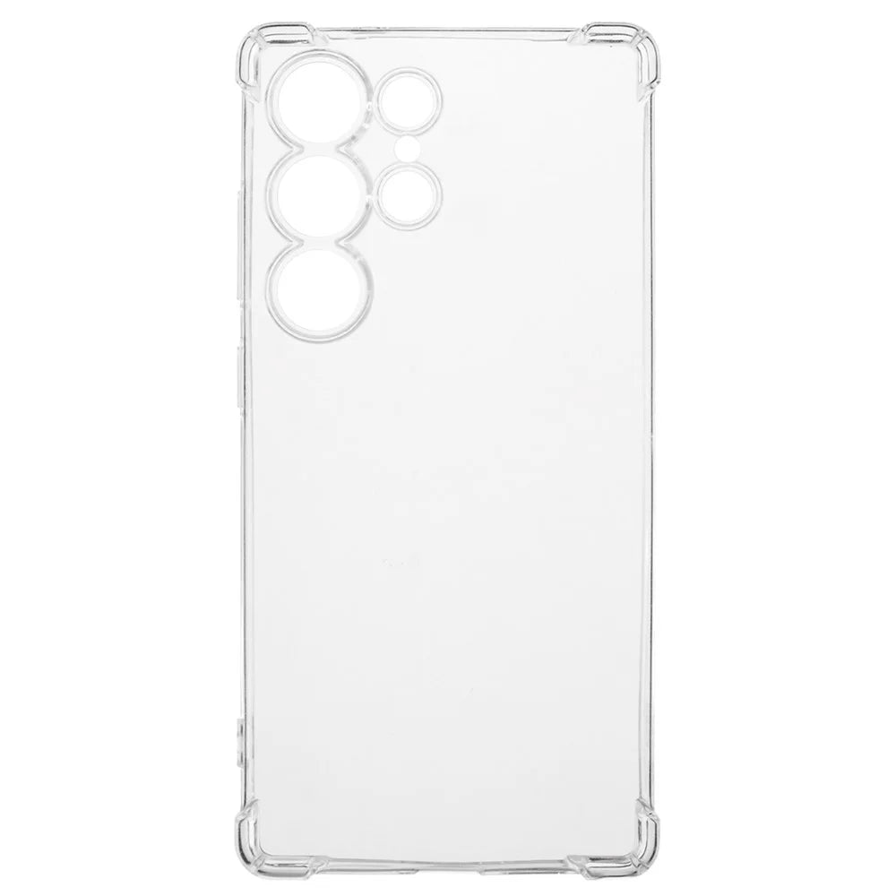 For Samsung Galaxy S25 Ultra Phone Case Reinforced Four Corner Anti-Drop Clear TPU Cover - 2