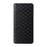 For Samsung Galaxy A16 5G / A16 4G Wallet Case Rhombus Imprinted Leather Phone Cover - Black - 6