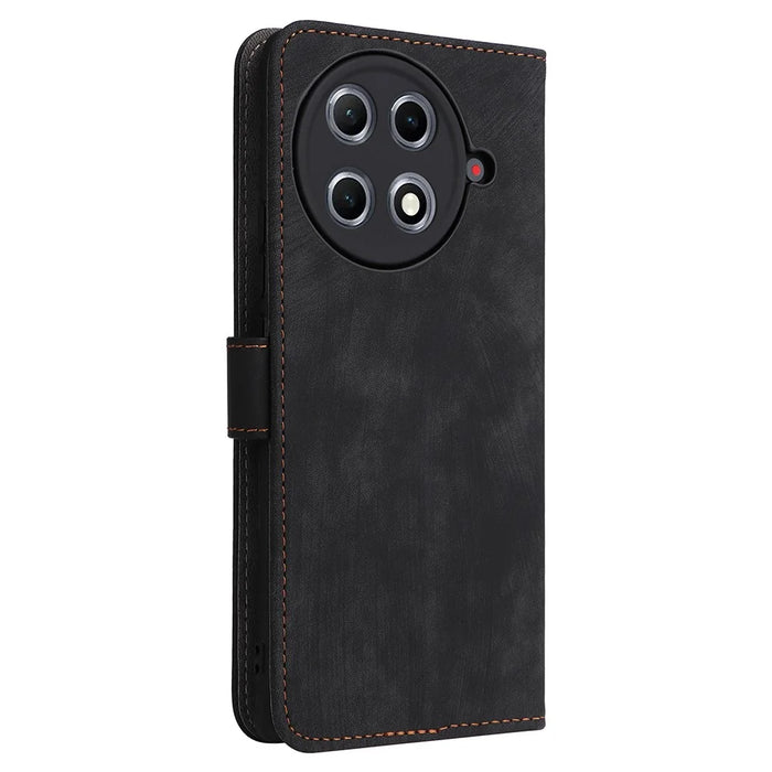 For TECNO Camon 30S Pro 4G Wallet Case RFID Blocking PU Leather Cover Stand View - Black - 7