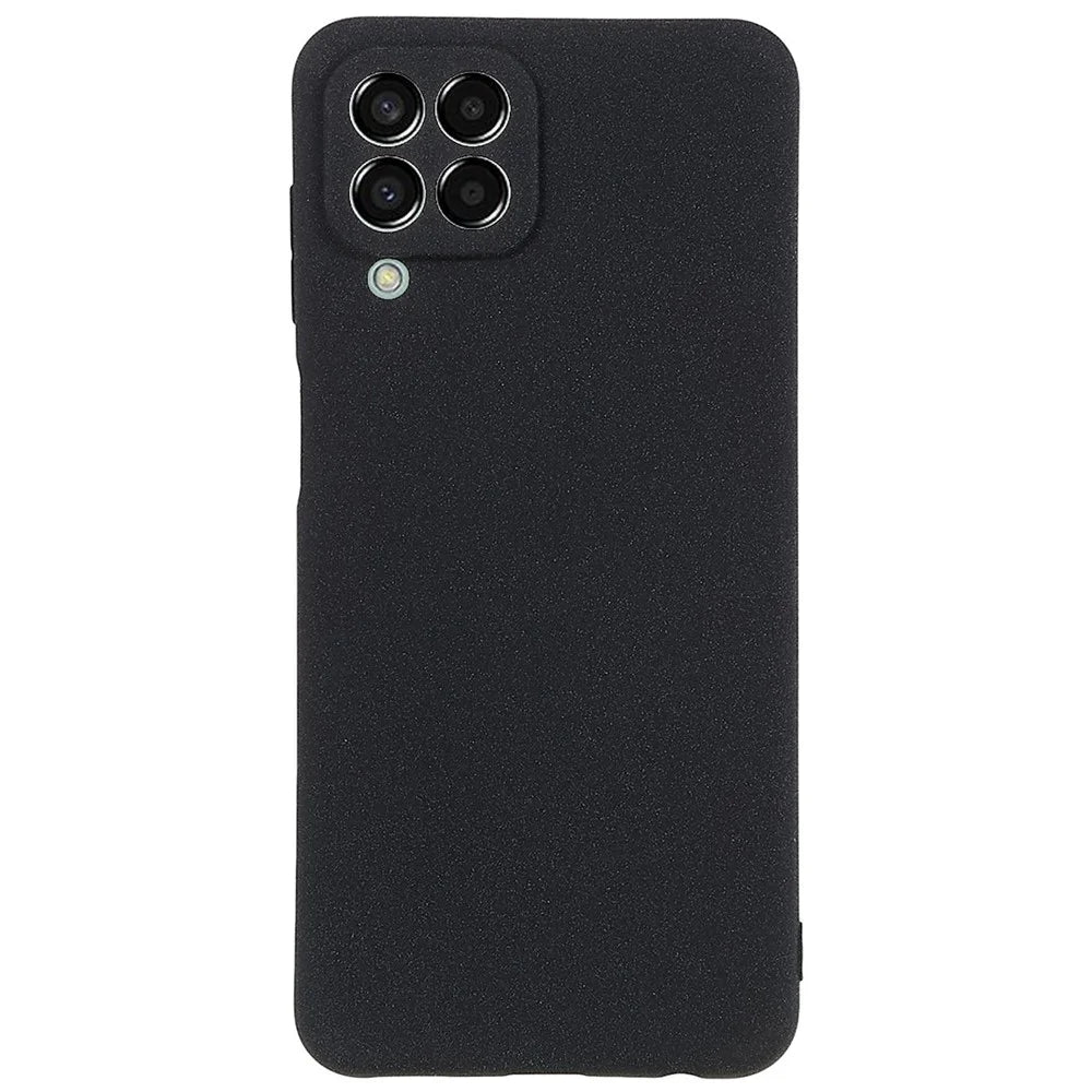 For Samsung Galaxy M33 5G (Global Version) Soft TPU Phone Cover Double-Sided Matte Anti-scratch Back Case - Black - 2