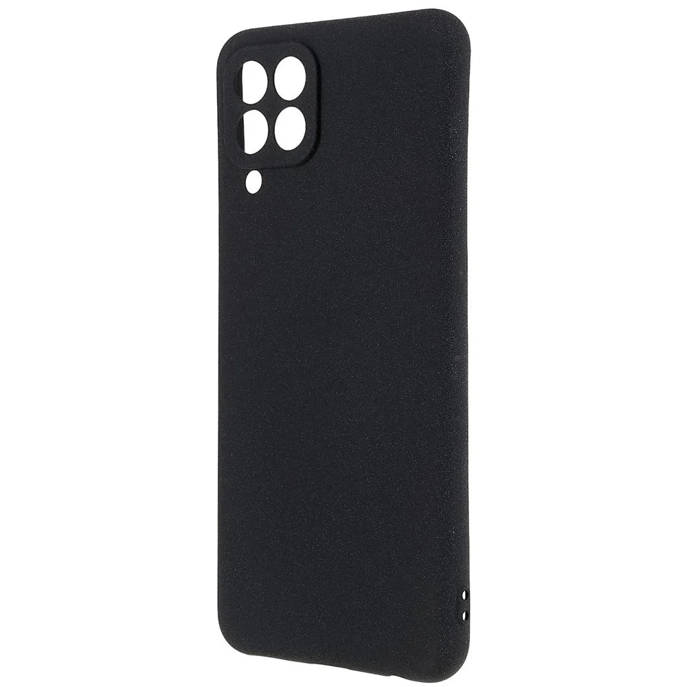 For Samsung Galaxy M33 5G (Global Version) Soft TPU Phone Cover Double-Sided Matte Anti-scratch Back Case - Black - 3