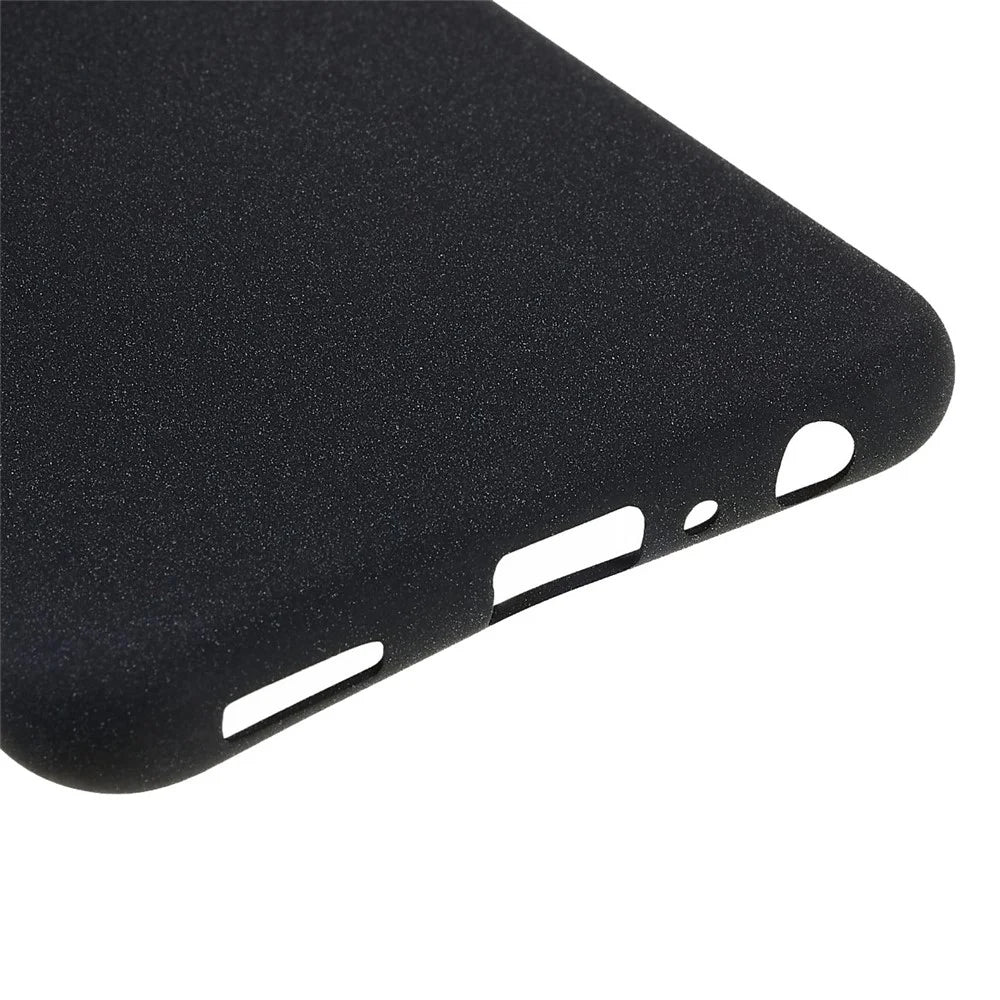 For Samsung Galaxy M33 5G (Global Version) Soft TPU Phone Cover Double-Sided Matte Anti-scratch Back Case - Black - 6