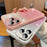 For iPhone 16 Pro Max Case Gradient Glitter Shockproof PC+TPU Phone Cover with Lens Film - Pink - 7