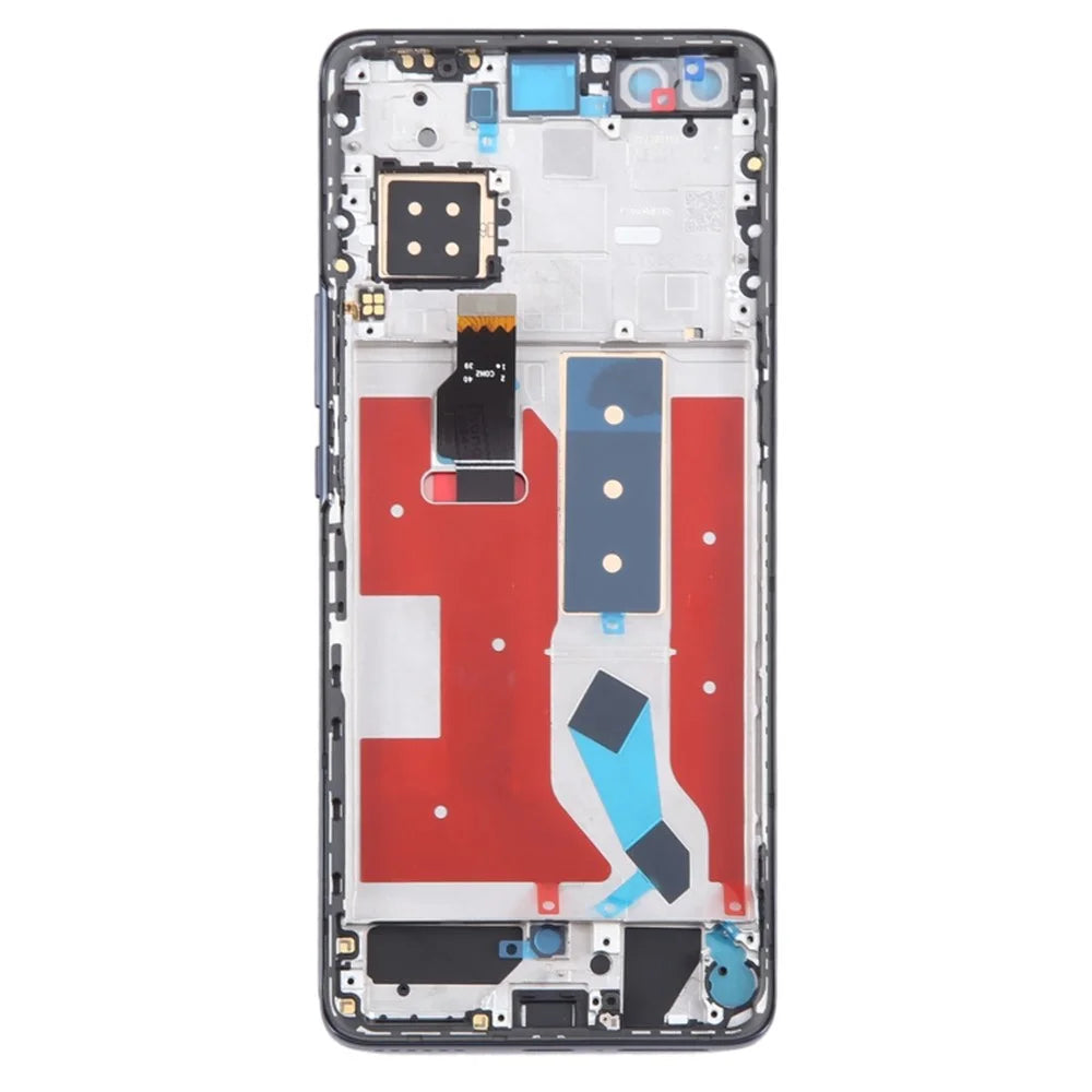 For Huawei nova 11 Pro OEM Grade S LCD Screen and Digitizer Assembly + Frame (Without Logo) - Black - 3