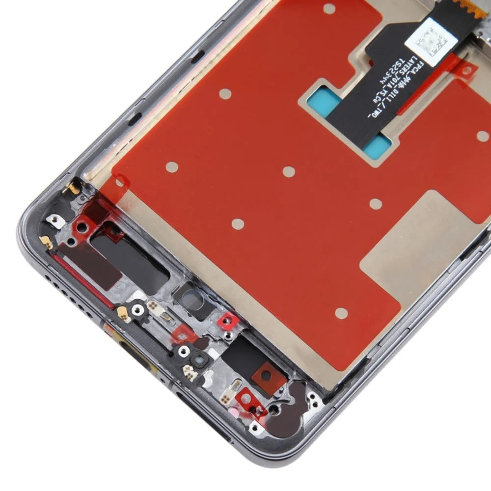 For Huawei Mate 50 4G OEM Grade S LCD Screen and Digitizer Assembly + Frame (Without Logo) - Black - 5