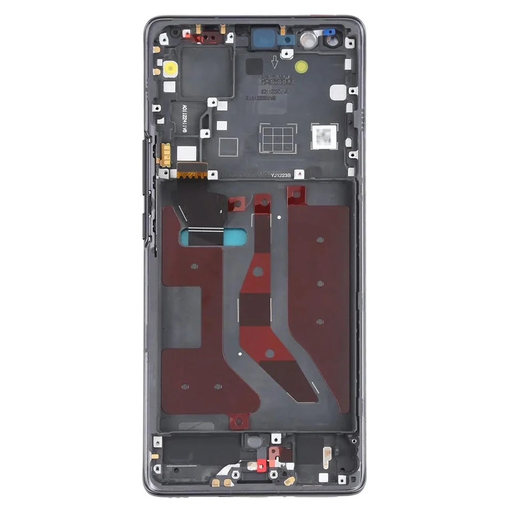 For Huawei nova 8 Pro 5G OEM Grade S LCD Screen and Digitizer Assembly + Frame (Without Logo) - Black - 3