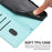 For Samsung Galaxy A55 5G Case with Strap Cats Imprint Leather Wallet Phone Cover - Green - 6