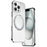 XUNDD Zero Sense Series For iPhone 16 Pro Case Compatible with MagSafe Rotating Kickstand PC+TPU Phone Cover - 1