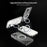XUNDD Zero Sense Series For iPhone 16 Pro Max Case Compatible with MagSafe Rotating Kickstand PC+TPU Phone Cover - 2