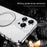 XUNDD Zero Sense Series For iPhone 16 Pro Max Case Compatible with MagSafe Rotating Kickstand PC+TPU Phone Cover - 4