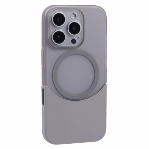 X-LEVEL For iPhone 16 Pro Case Compatible with MagSafe Matte Anti-Drop PC Phone Cover - Grey - 1
