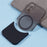 X-LEVEL For iPhone 16 Case Compatible with MagSafe Matte Anti-Drop PC Phone Cover - Black - 6