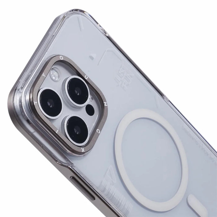 YOUNGKIT Detachable 2-in-1 Case for iPhone 16 Pro Max Phone Cover Compatible with MagSafe - Titanium Gold - 6