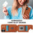 For iPhone 16 Case Kickstand Card Slots Leather Coated TPU Cover with Shoulder Strap - Brown - 4