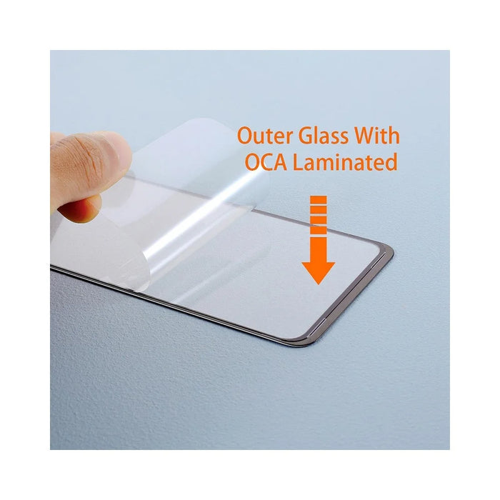 For Asus ROG Phone 8 5G / 8 Pro 5G Front Screen Glass Lens + OCA Adhesive Part (Without Logo) - 5