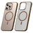 SULADA For iPhone 16 Pro Case Compatible with MagSafe Ultra-Thin PC+TPU Phone Cover - Gold - 1