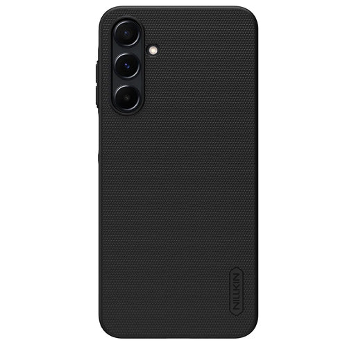 NILLKIN Frosted Shield Phone Case for Samsung Galaxy A16 5G / A16 4G Hard PC Back Cover - Black - 1