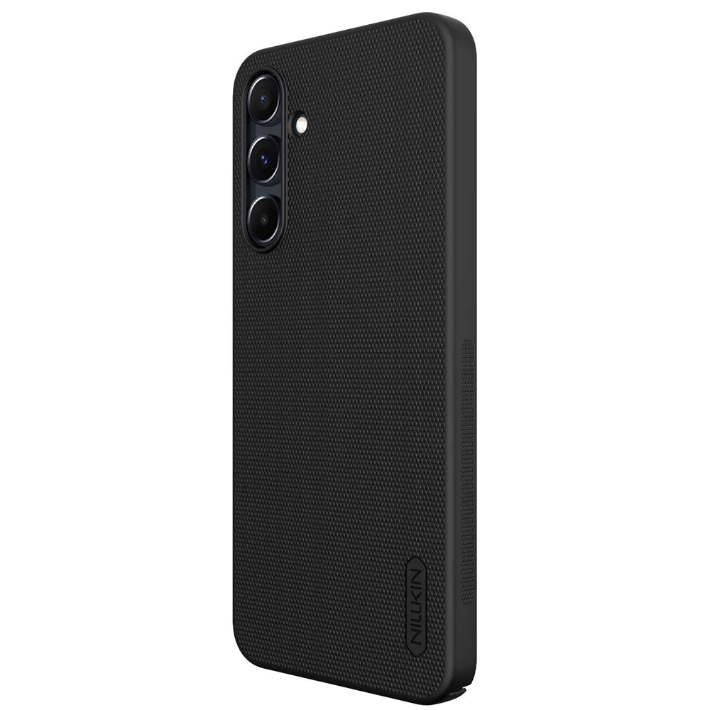 NILLKIN Frosted Shield Phone Case for Samsung Galaxy A16 5G / A16 4G Hard PC Back Cover - Black - 2