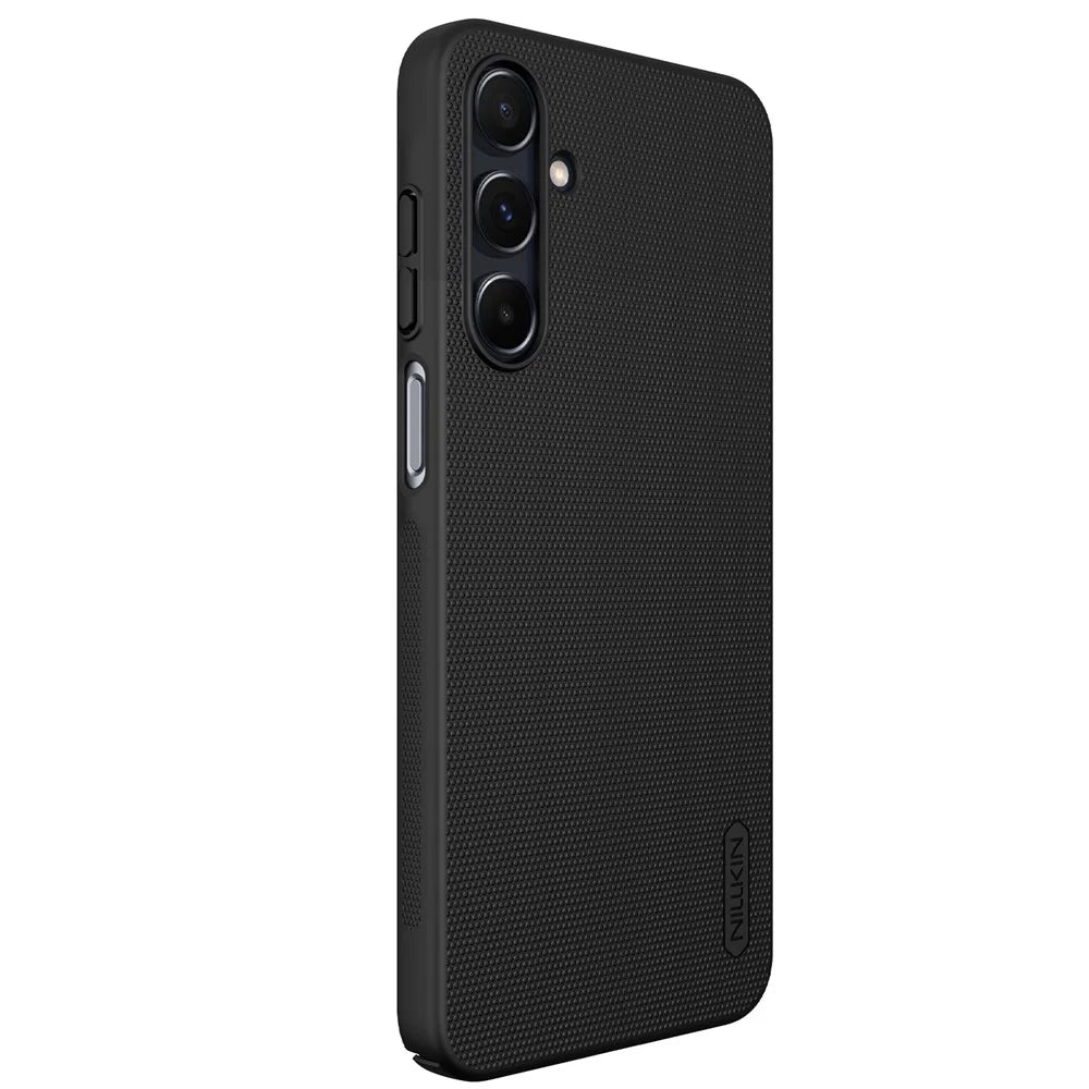 NILLKIN Frosted Shield Phone Case for Samsung Galaxy A16 5G / A16 4G Hard PC Back Cover - Black - 3