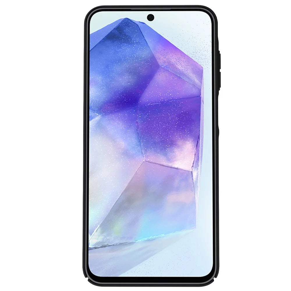 NILLKIN Frosted Shield Phone Case for Samsung Galaxy A16 5G / A16 4G Hard PC Back Cover - Black - 4
