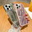 For iPhone 16 Pro Max Case Quicksand Glitter TPU+PC Shockproof Phone Cover - Pink - 2