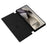 For Samsung Galaxy S25 Ultra Case Carbon Fiber Texture Drop-Proof PU Leather Phone Cover - Black - 2