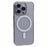 JAUCASE For iPhone 16 Pro Case Matte Anti-Fingerprint Back Cover Compatible with MagSafe - Black - 1