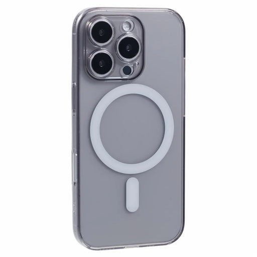 JAUCASE For iPhone 16 Pro Case Matte Anti-Fingerprint Back Cover Compatible with MagSafe - Black - 1