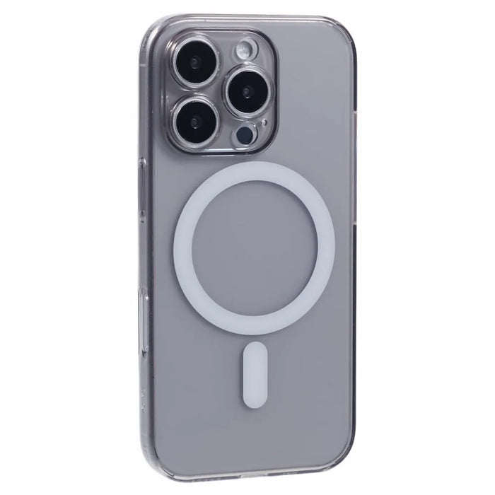 JAUCASE For iPhone 16 Pro Case Matte Anti-Fingerprint Back Cover Compatible with MagSafe - Black - 1