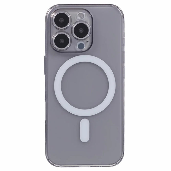 JAUCASE For iPhone 16 Pro Case Matte Anti-Fingerprint Back Cover Compatible with MagSafe - Black - 3