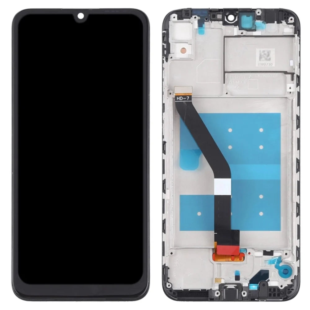 For Huawei Y6s (2019) Grade C LCD Screen and Digitizer Assembly + Frame Replacement Part (without Logo) - 1