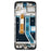 For OnePlus Nord N100 Grade C LCD Screen and Digitizer Assembly + Frame Replacement Part (without Logo) - Black - 3