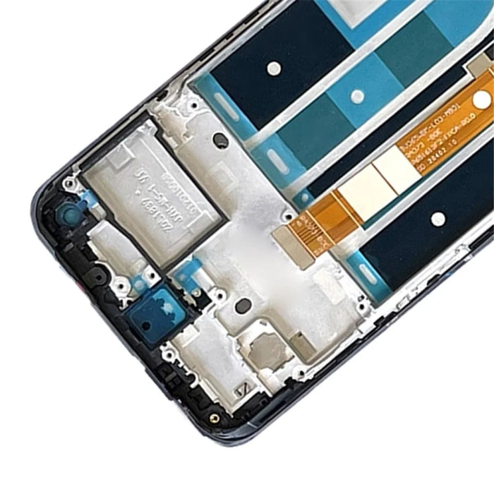 For OnePlus Nord N100 Grade C LCD Screen and Digitizer Assembly + Frame Replacement Part (without Logo) - Black - 5
