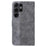For Samsung Galaxy S25 Ultra Case Geometry Pattern Leather Wallet Phone Cover - Grey - 7