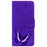 For Samsung Galaxy S25+ Stand Case PU Leather Phone Cover Butterfly Printed - Purple - 7