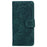 For Samsung Galaxy S25 Case Tiger Imprint Leather Wallet Phone Cover - Green - 6