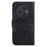 For TECNO Spark 30C 4G Case Lily Flower Imprint Leather Phone Cover with Stand - Black - 7