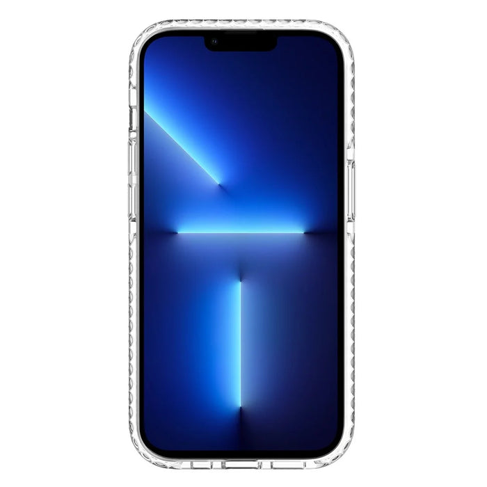 For iPhone 13 Pro Max 6.7 inch Plastic+TPU Crystal Clear Phone Back Cover Shockproof Hard Phone Case - 3