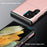 For Samsung Galaxy S25 Ultra Case with Card Holder TPU + PC Phone Back Cover - Rose Gold - 5