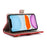 For iPhone 11 6.1 inch Zipper Pocket Design Litchi Texture Phone Case, PU Leather Flip Cover Foldable Stand Wallet with Strap - Red - 3