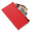 For iPhone 11 6.1 inch Zipper Pocket Design Litchi Texture Phone Case, PU Leather Flip Cover Foldable Stand Wallet with Strap - Red - 4