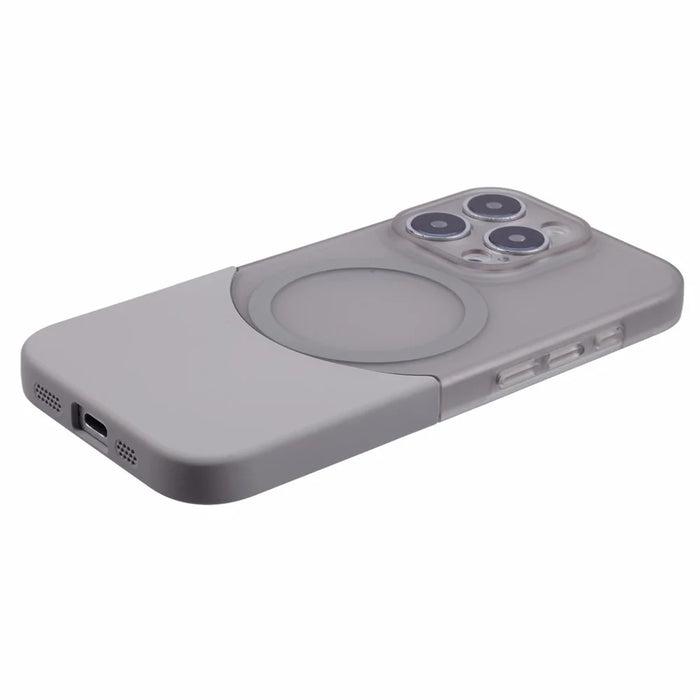 X-LEVEL For iPhone 16 Pro Max Case Compatible with MagSafe Matte Anti-Drop PC Phone Cover - Grey - 5